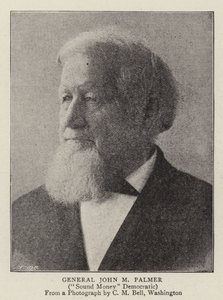 General John M Palmer av English Photographer
