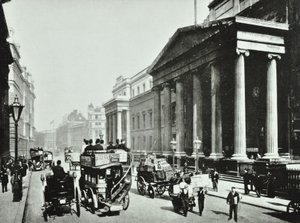 General Post Office, Saint Martins-le-Grand, City of London, 1890 av English Photographer