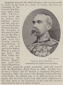 General Sir A Gaselee, kommanderte den indiske styrken for Kina av English Photographer