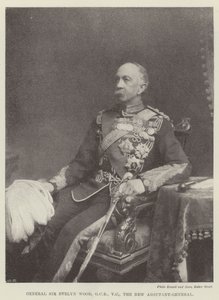 General Sir Evelyn Wood, GCB, VC, den nye generaladjutanten av English Photographer