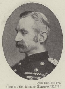 General Sir Richard Harrison, KCB av English Photographer