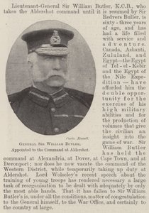 General Sir William Butler, utnevnt til kommandoen ved Aldershot av English Photographer