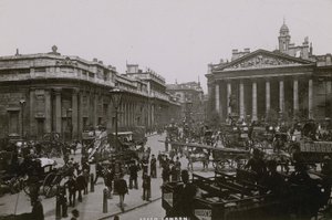 Generell oversikt over The Royal Exchange av English Photographer