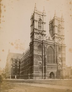 Generell utsikt over Westminster Abbey av English Photographer