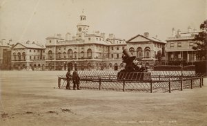 Generell oversikt over Horse Guards Parade av English Photographer