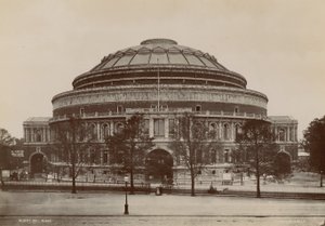 Generell utsikt over Royal Albert Hall av English Photographer
