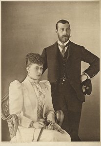 George, hertugen av York, og hans kone, prinsesse Mary av Teck