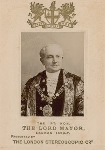 George Faudel-Phillips, den ærede Lord Mayor of London av English Photographer