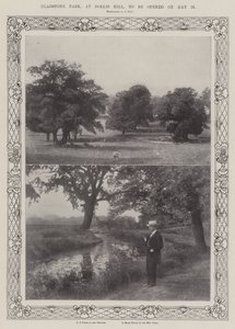 Gladstone Park, ved Dollis Hill, åpnes 25. mai