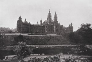 Glasgow: Kunstgallerier (s/hvitt-bilde) av English Photographer