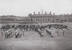 Glasgow: Maryhill Barracks (s/hv-bilde) av English Photographer