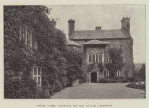 Gwydyr Castle, Carnarvon, setet til Earl Carrington av English Photographer