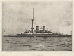 HMS Camperdown av English Photographer