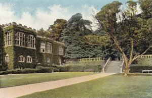 Haddon Hall og Steps av English Photographer