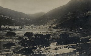 Happy Valley, Hongkong, fra et album med fotografier relatert til tjenesten til Pte H. Chick, 1940 av English Photographer