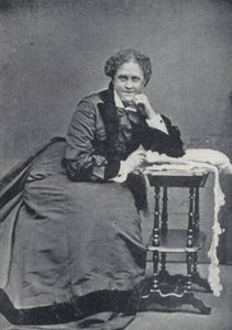 Helen Hunt Jackson (s/hvitt bilde) av English Photographer