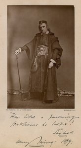Henry Irving av English Photographer