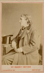 Henry Irving, skuespiller av English Photographer