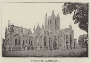 Hereford katedral av English Photographer