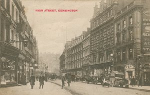 High Street, Kensington av English Photographer