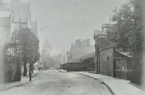 Highgate Archway: vestlig tilnærming, 1896 av English Photographer