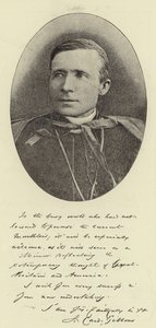 Hans eminens kardinal Gibbons, kardinal erkebiskop av Baltimore av English Photographer