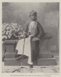 Hans høyhet Seyyid Ali, sønn av sultanen fra Zanzibar av English Photographer