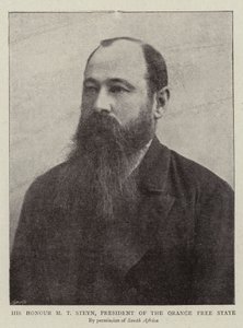 Hans ære M T Steyn, president i Orange Free State av English Photographer