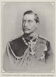 Hans Majestet Vilhelm II, konge av Preussen og tysk keiser av English Photographer