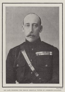 Hans avdøde høyhet Prins Christian Victor av Schleswig-Holstein av English Photographer