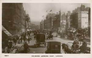 Holborn ser østover, London av English Photographer