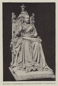 Hong-Kong Jubilee Memorial Statue of Queen, av Signor Raggi av English Photographer