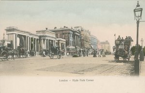 Hyde Park Corner, London av English Photographer