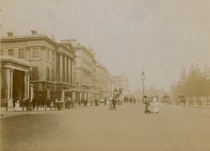 Hyde Park Corner og Piccadilly, London av English Photographer