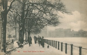 Hyde Park Corner i Winter, London av English Photographer