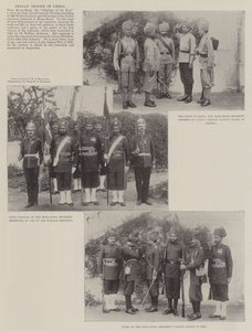 Indiske tropper i Kina av English Photographer