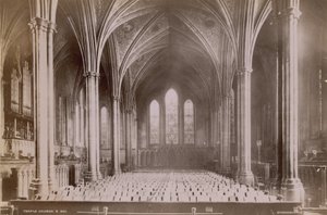 Interiøret i Temple Church av English Photographer