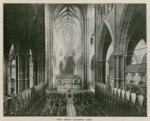 Interiøret i Westminster Abbey av English Photographer