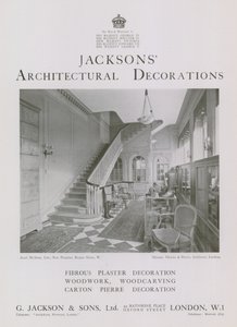 Jacksons arkitektoniske dekorasjoner av English Photographer