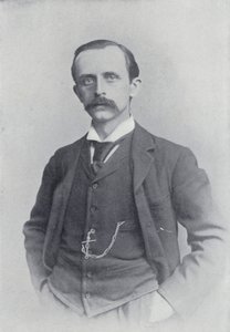 James M Barrie (s/hvitt bilde) av English Photographer