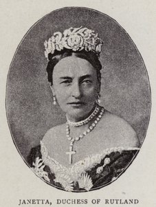 Janetta, hertuginne av Rutland av English Photographer
