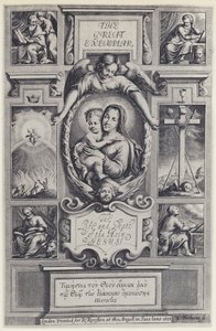 Jeremy Taylor, The Great Exemplar, J Flesher for R Royston 1653 (s/hvitt-bilde) av English Photographer