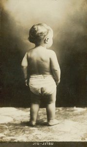Jiu-jitsu (s/hvitt bilde) av English Photographer