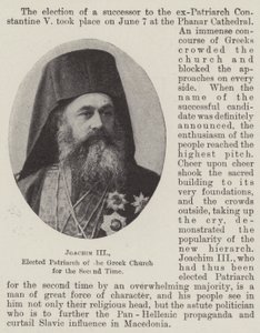 Joachim III, valgt til patriark av den greske kirken for andre gang av English Photographer
