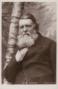 John Ruskin (1819-1900), engelsk forfatter, kunstkritiker, kunstner og samfunnstenker av English Photographer