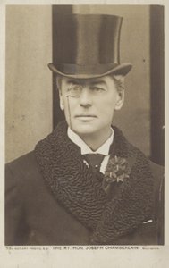 Joseph Chamberlain av English Photographer
