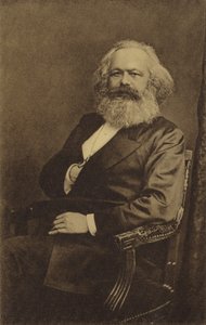 Karl Marx (1818–1883), tysk filosof, økonom, historiker og politisk teoretiker av English Photographer