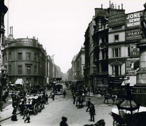 King William Street, London, fotografi av English Photographer