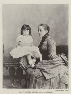 Lady Audrey Buller og datter av English Photographer