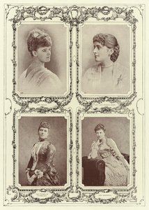 Lady Brooke, Lady Jane Seymour Combe, hertuginnen av Sutherland; Lady Borthwick